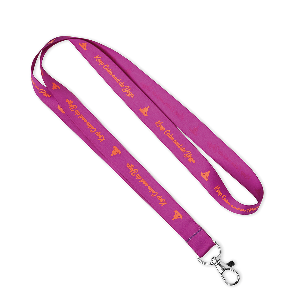 Lanyard de satén personalizado